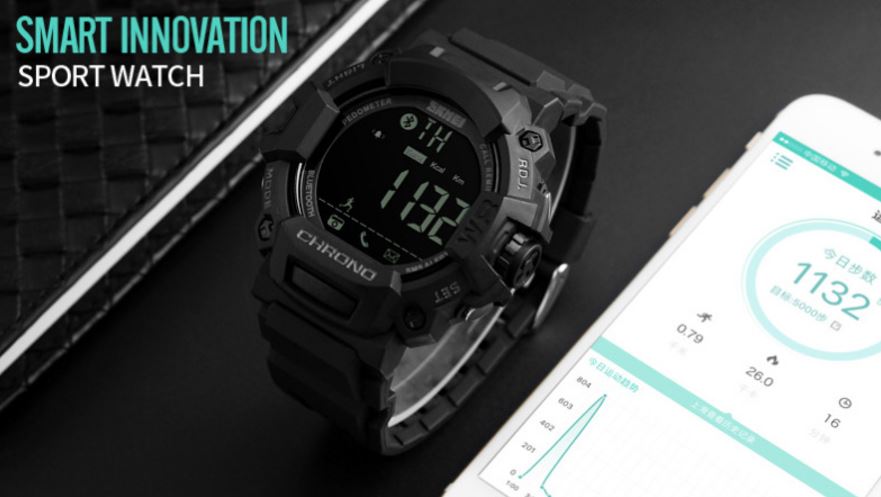 SKMEI Jam Tangan Olahraga Smartwatch Bluetooth - 1249